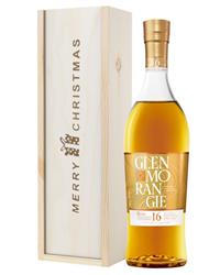 Glenmorangie Nectar Dor Malt Whisky Christmas Gift In Wooden Box