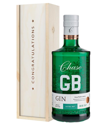 Williams GB Extra Dry Gin Congratulations Gift In Wooden Box